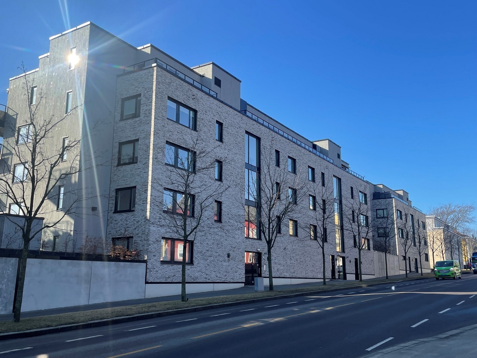 Fasade fra Helgerødgata Galleribilde