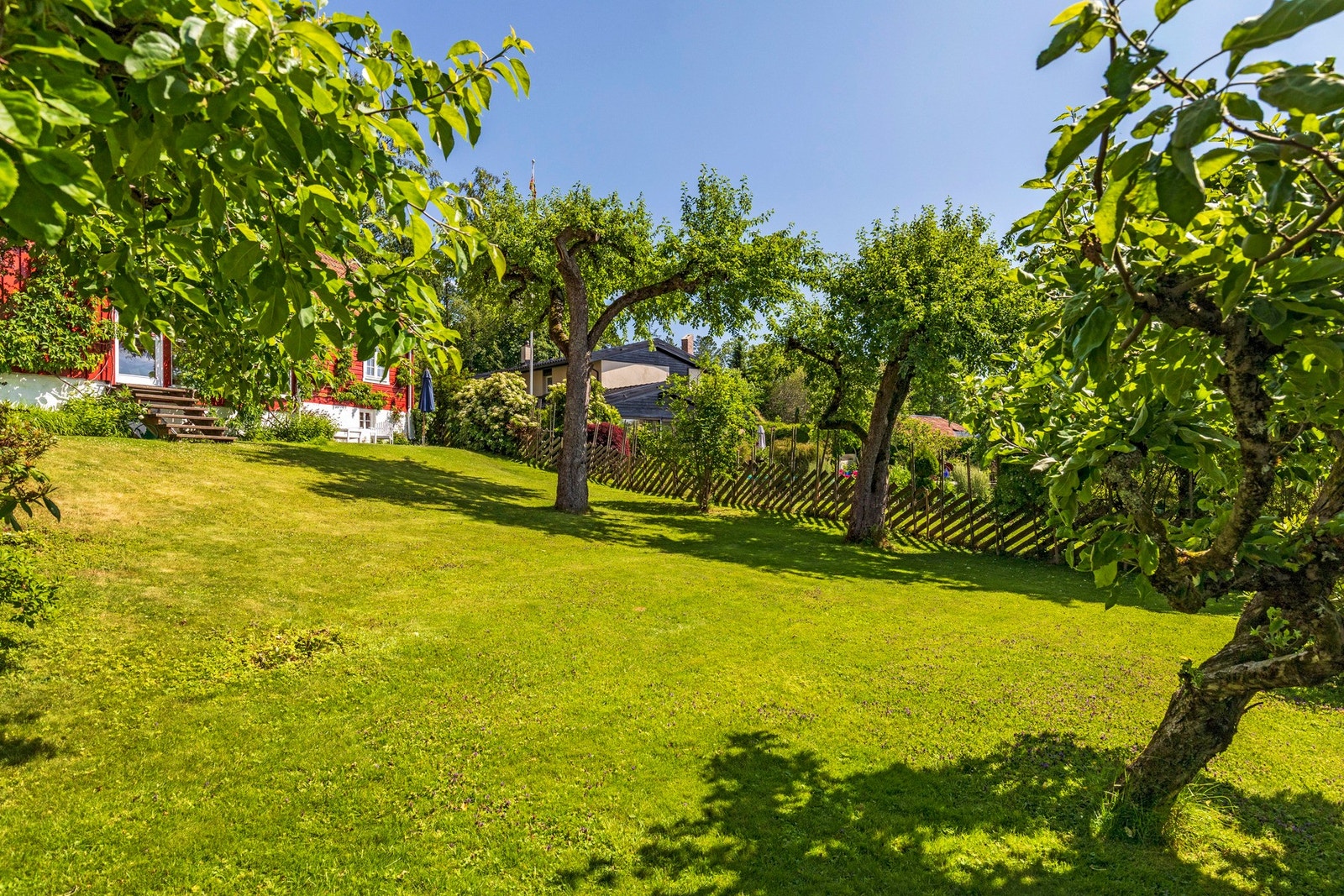 Parkmessig opparbeidet. Galleribilde