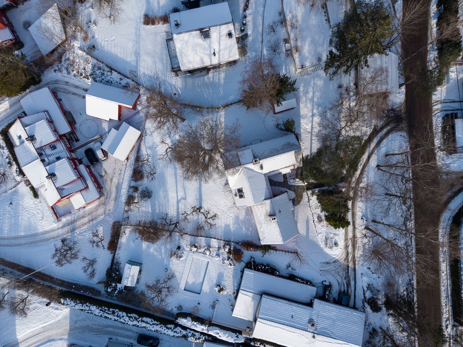 Dronefoto. Galleribilde