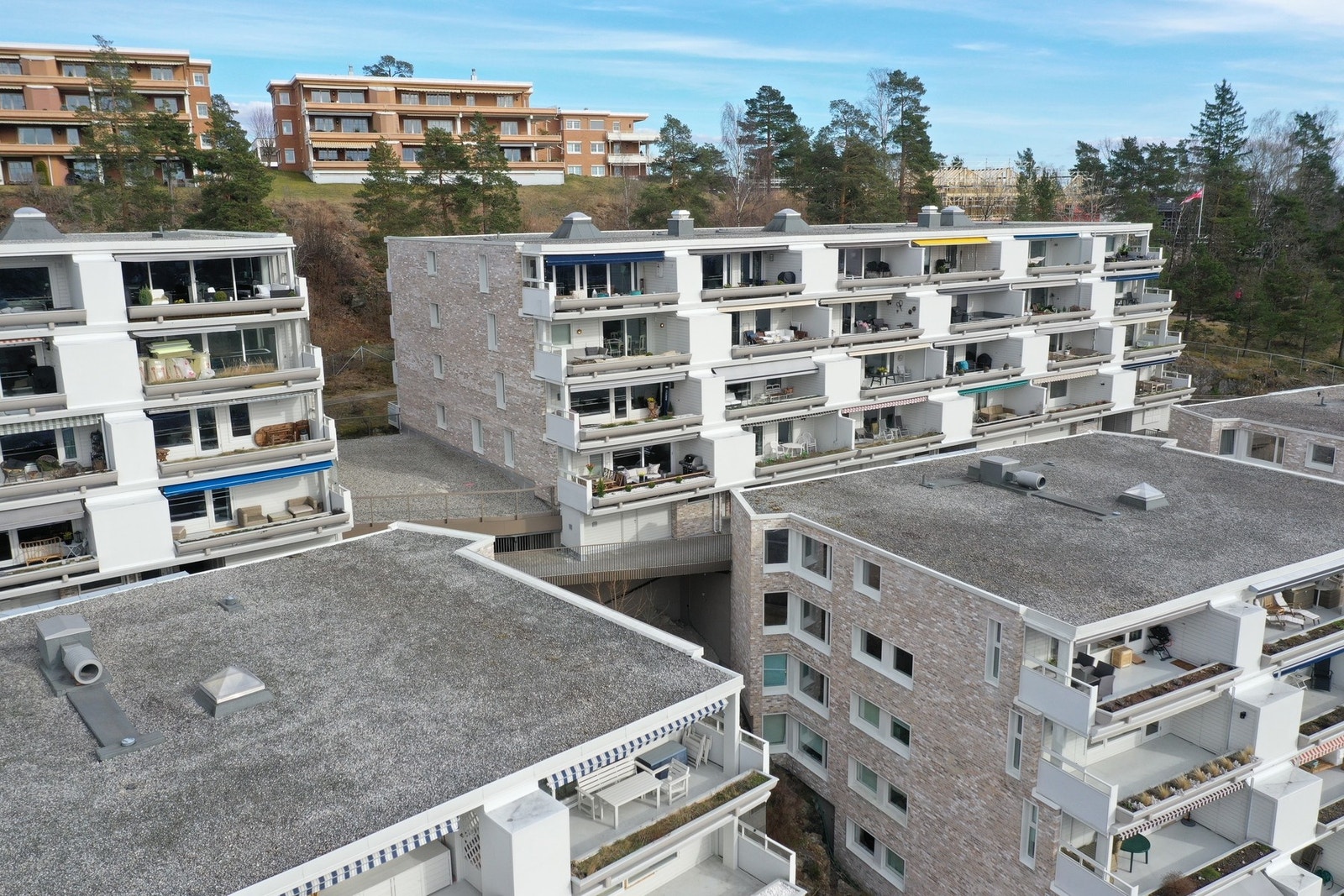 Dronefoto Galleribilde