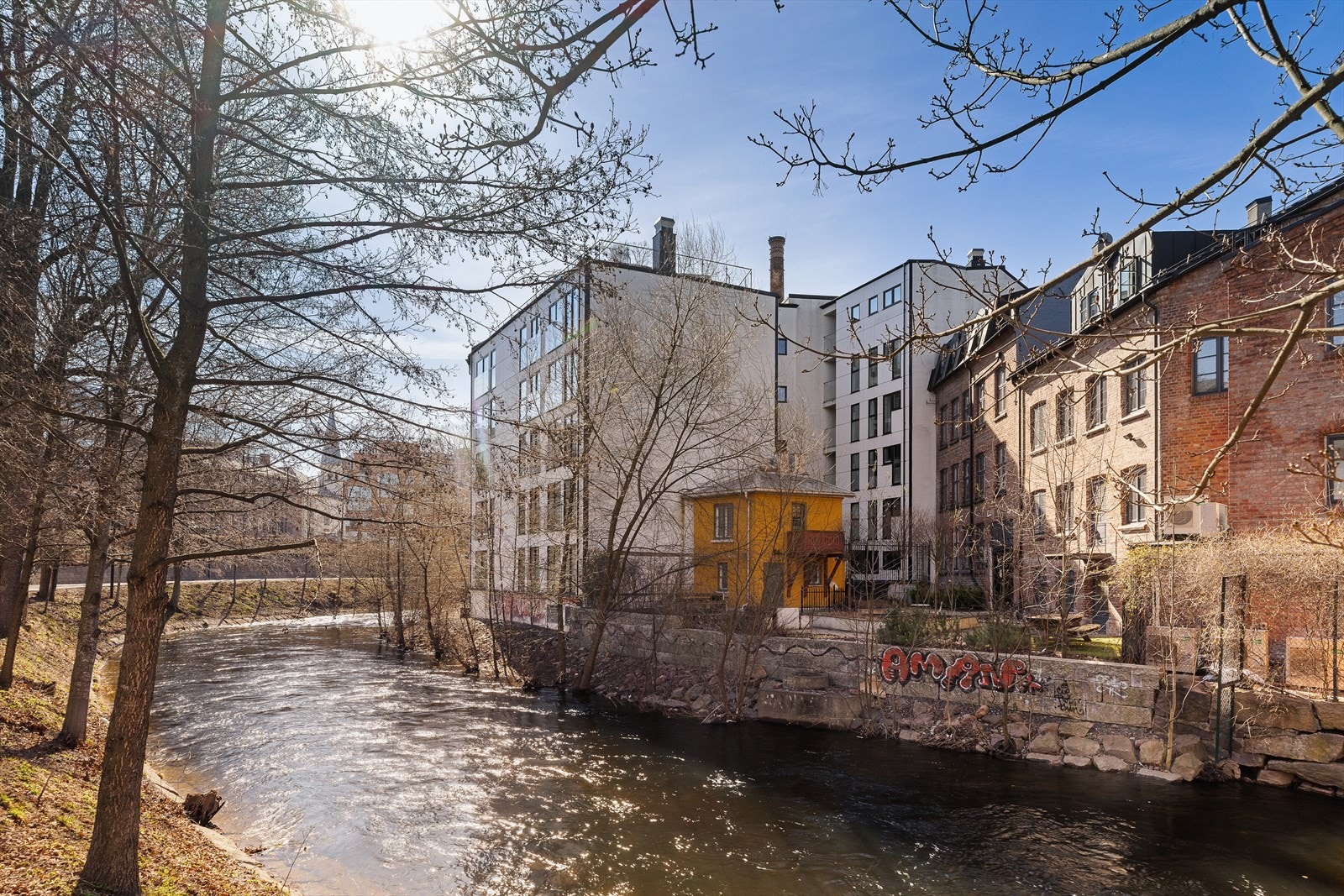 Områdebilde - Akerselva som nærmeste nabo Galleribilde