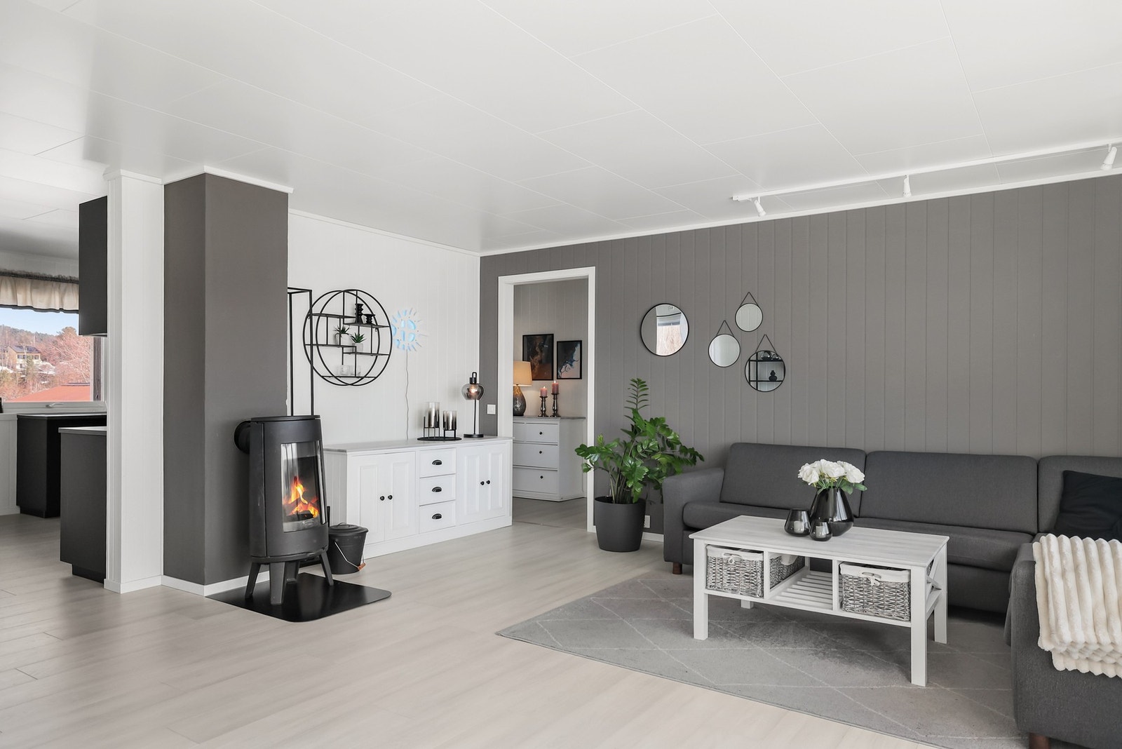 Det er god plass til annet ønsket møblement. Galleribilde