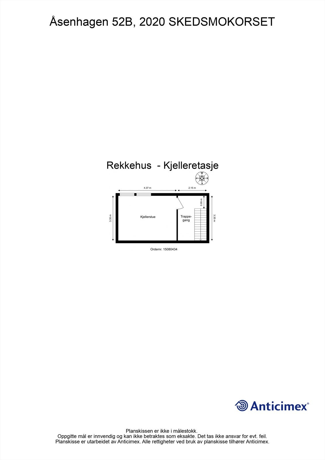 Planløsning kjeller Galleribilde