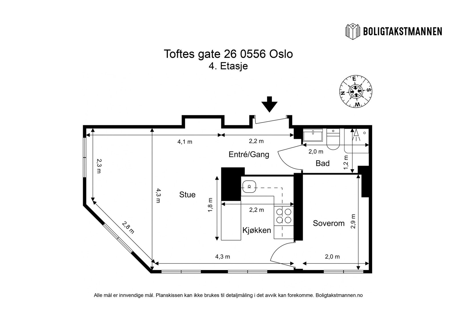 Plantegning. Galleribilde