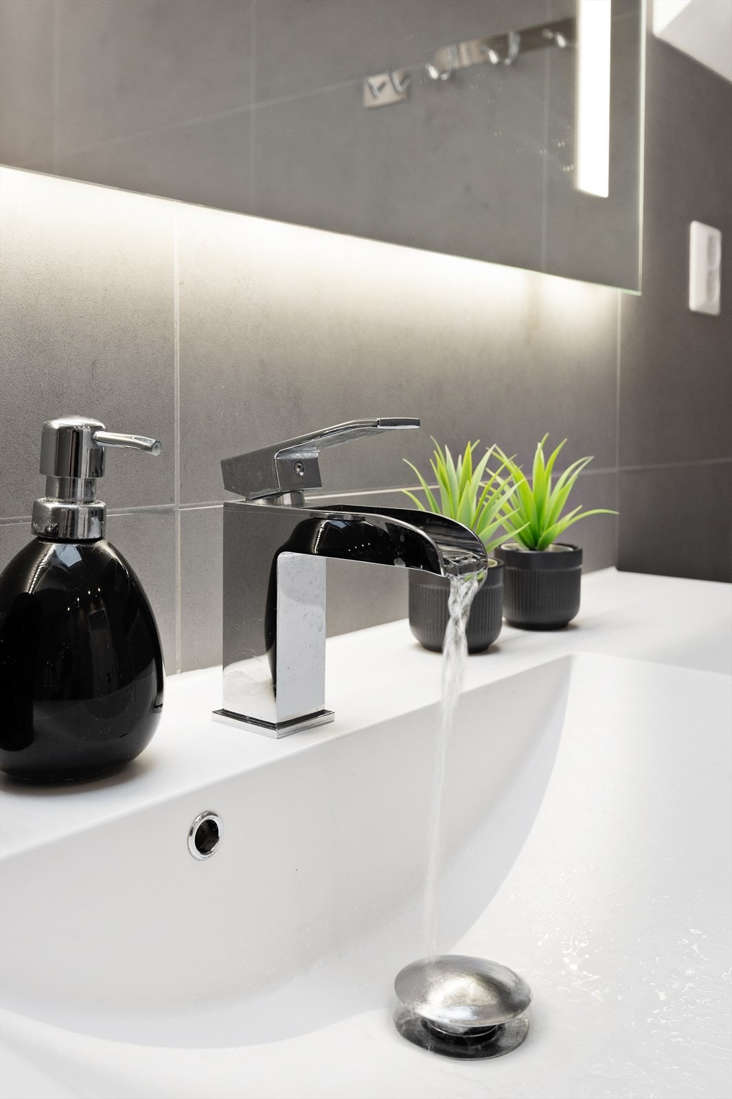 Detaljbilde fra badet Galleribilde