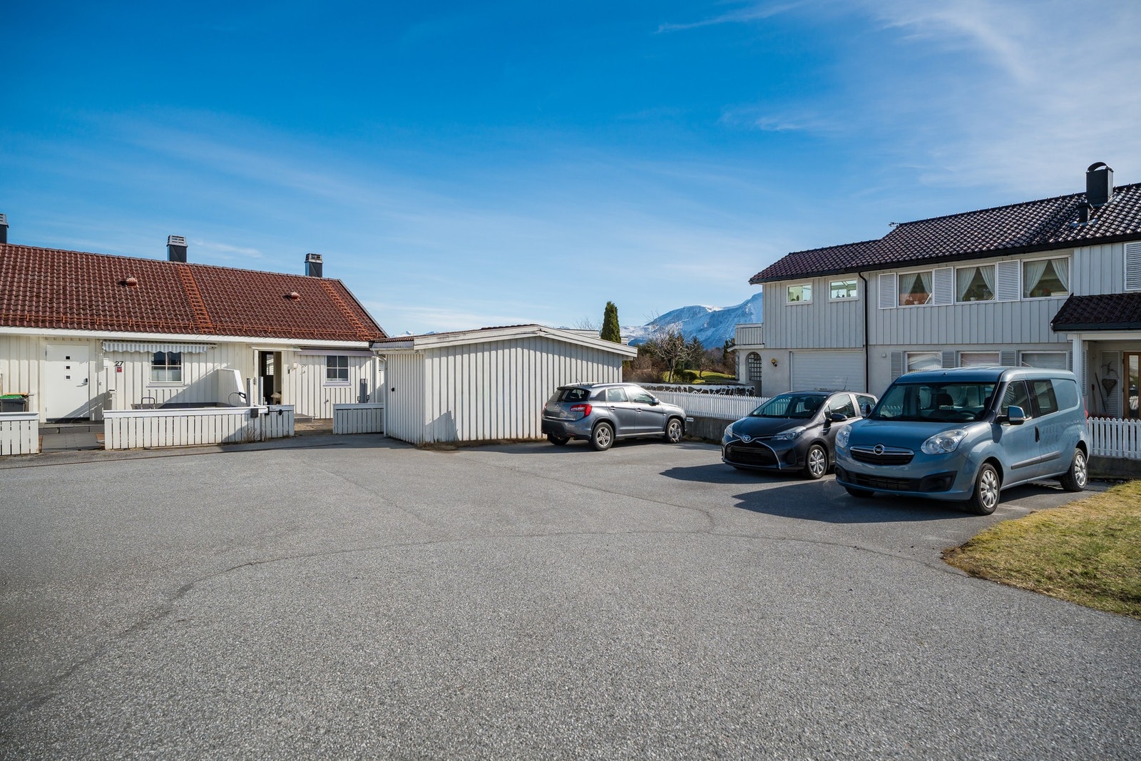 Parkering på oppstillingsplass. Galleribilde