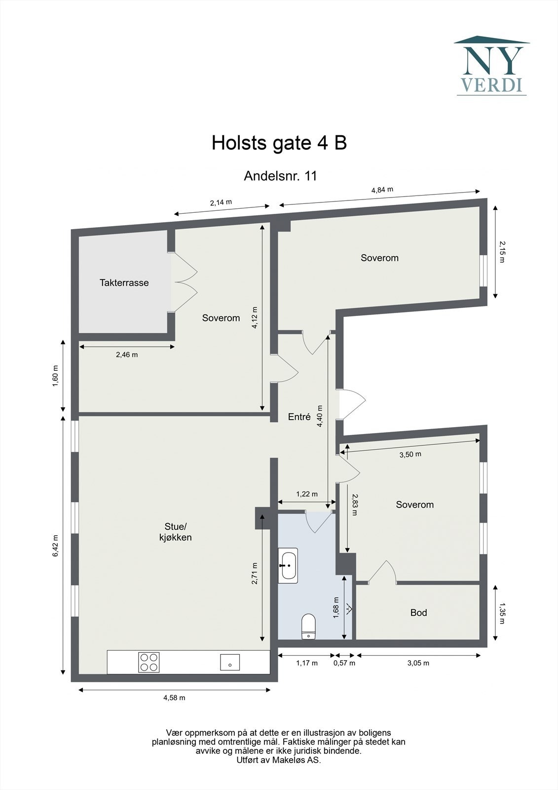 Plantegning. Galleribilde