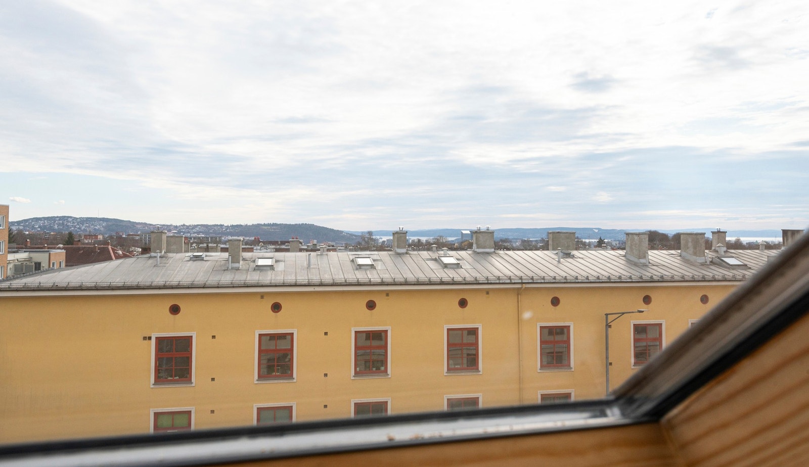 Fra hemsen har man flott utsikt utover Oslo. Galleribilde