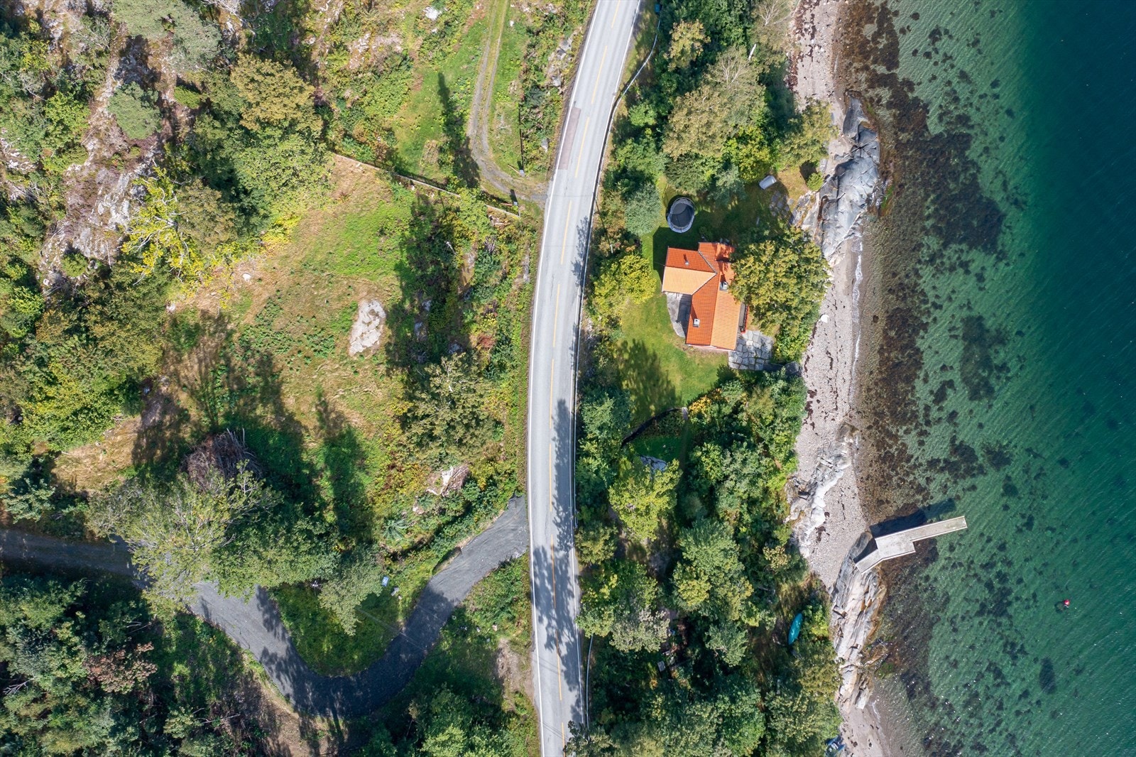 Dronefoto Galleribilde