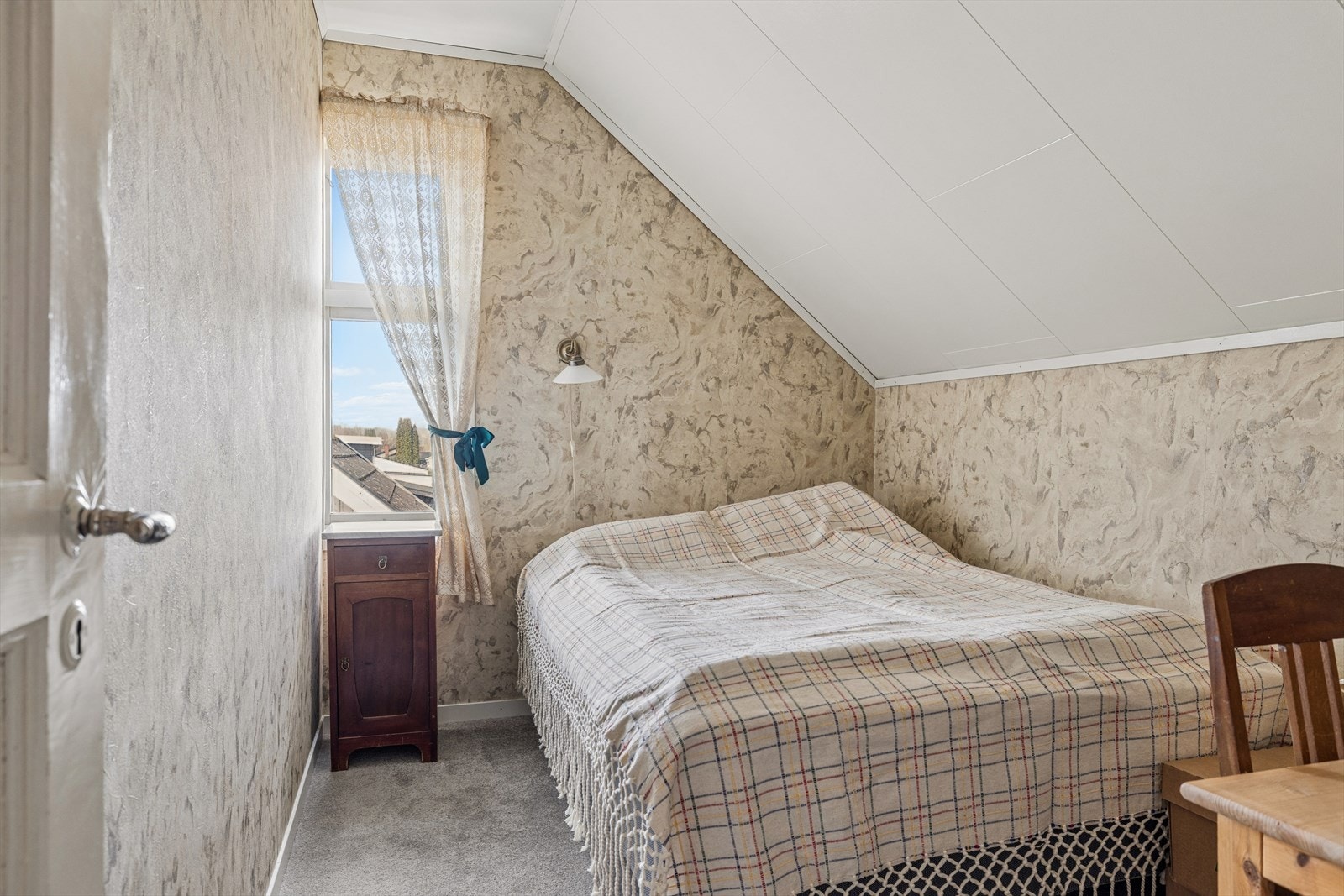 Et av boligens fire soverom, ideelt som barnerom eller gjesterom. Galleribilde