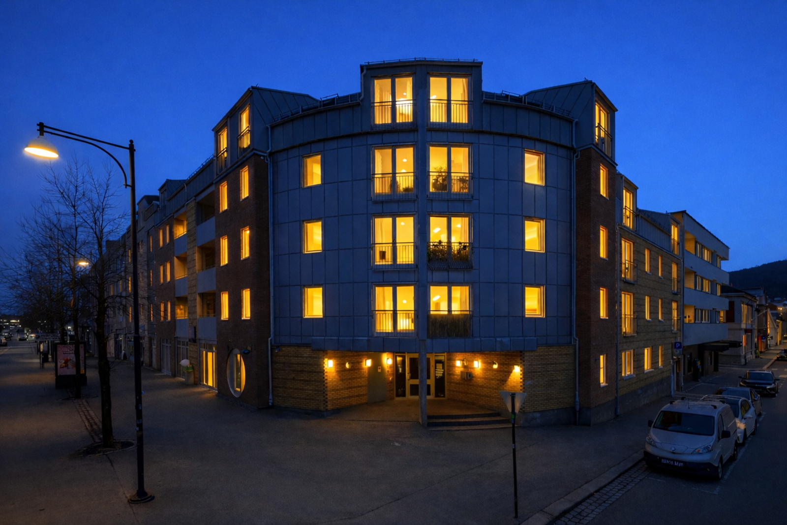 Leiligheten har en meget sentral beliggenhet midt i sentrum. Galleribilde
