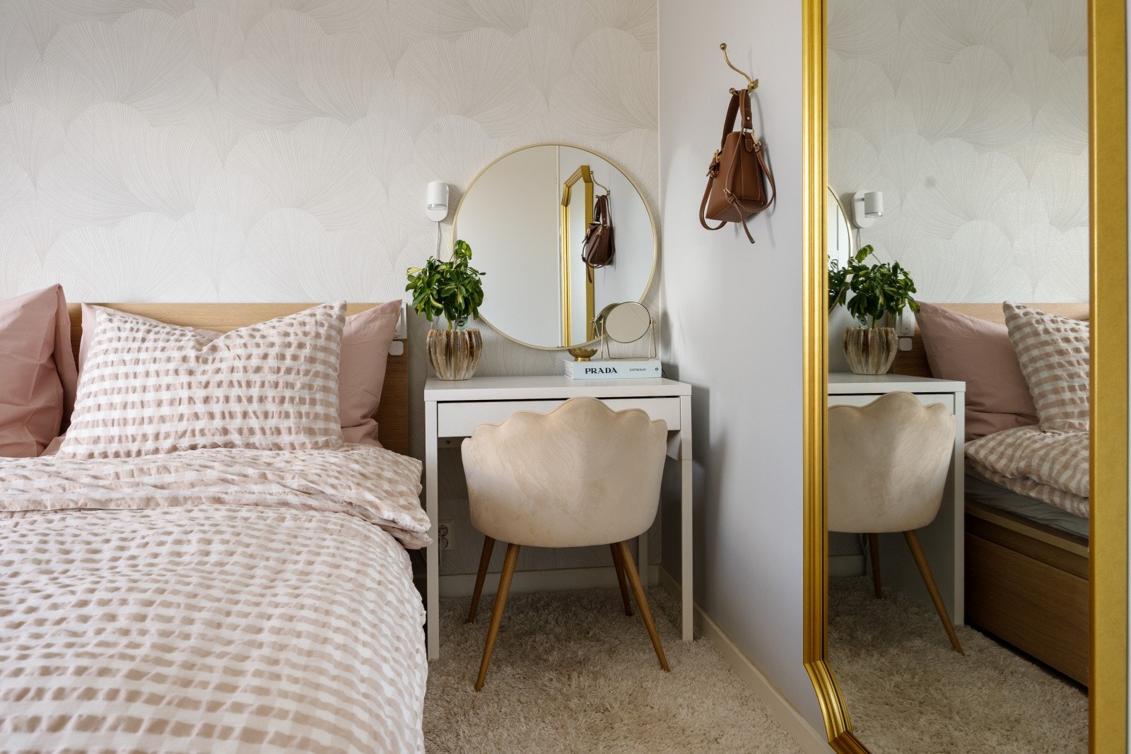 Her er det også plass til en sminkekrok eller en liten arbeidsplass. Galleribilde