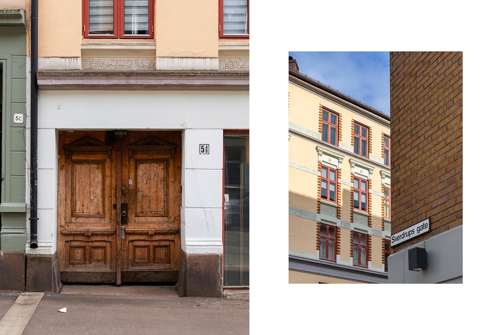 Inngang til sameiet. Galleribilde