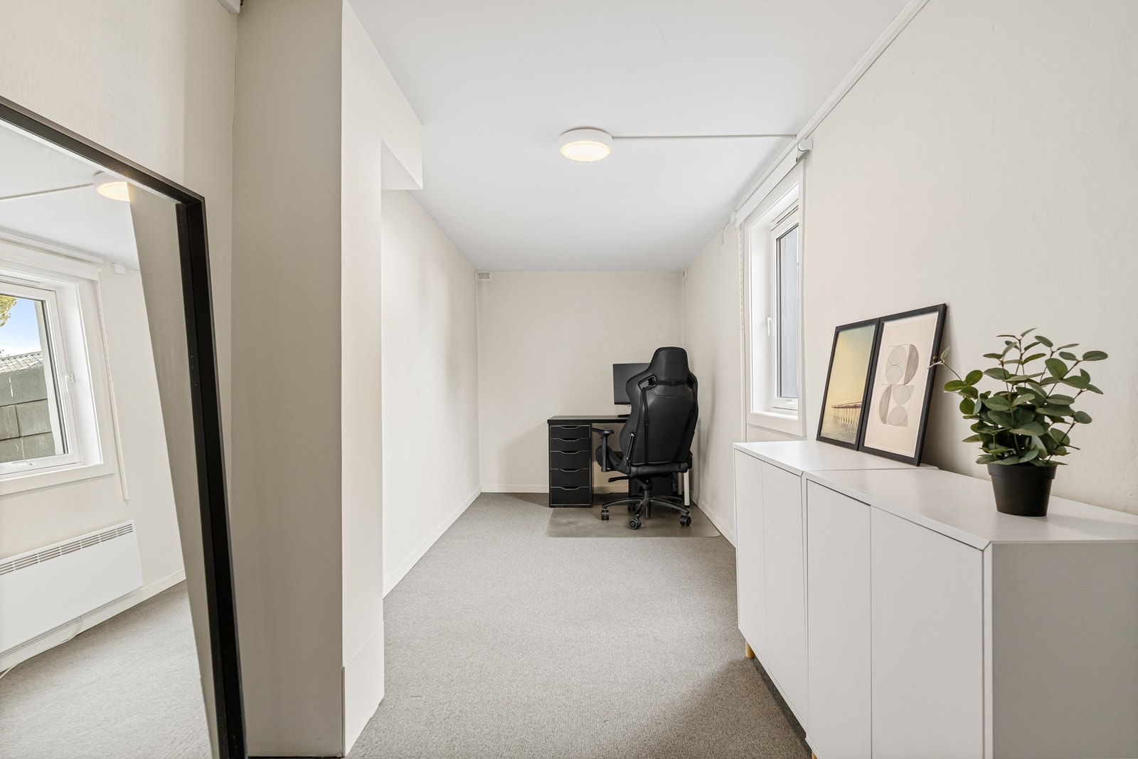 Soverom som i dag benyttes som kontor. Galleribilde