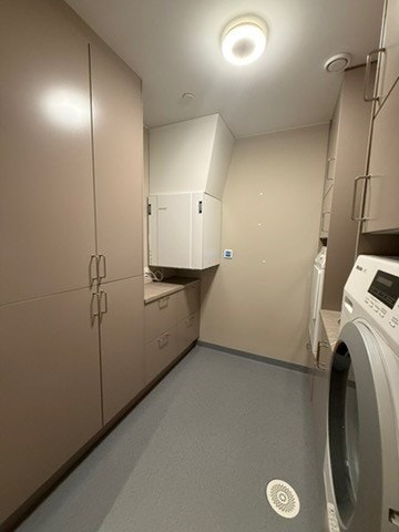 Vaskerom/ teknisk rom i leiligheten Galleribilde