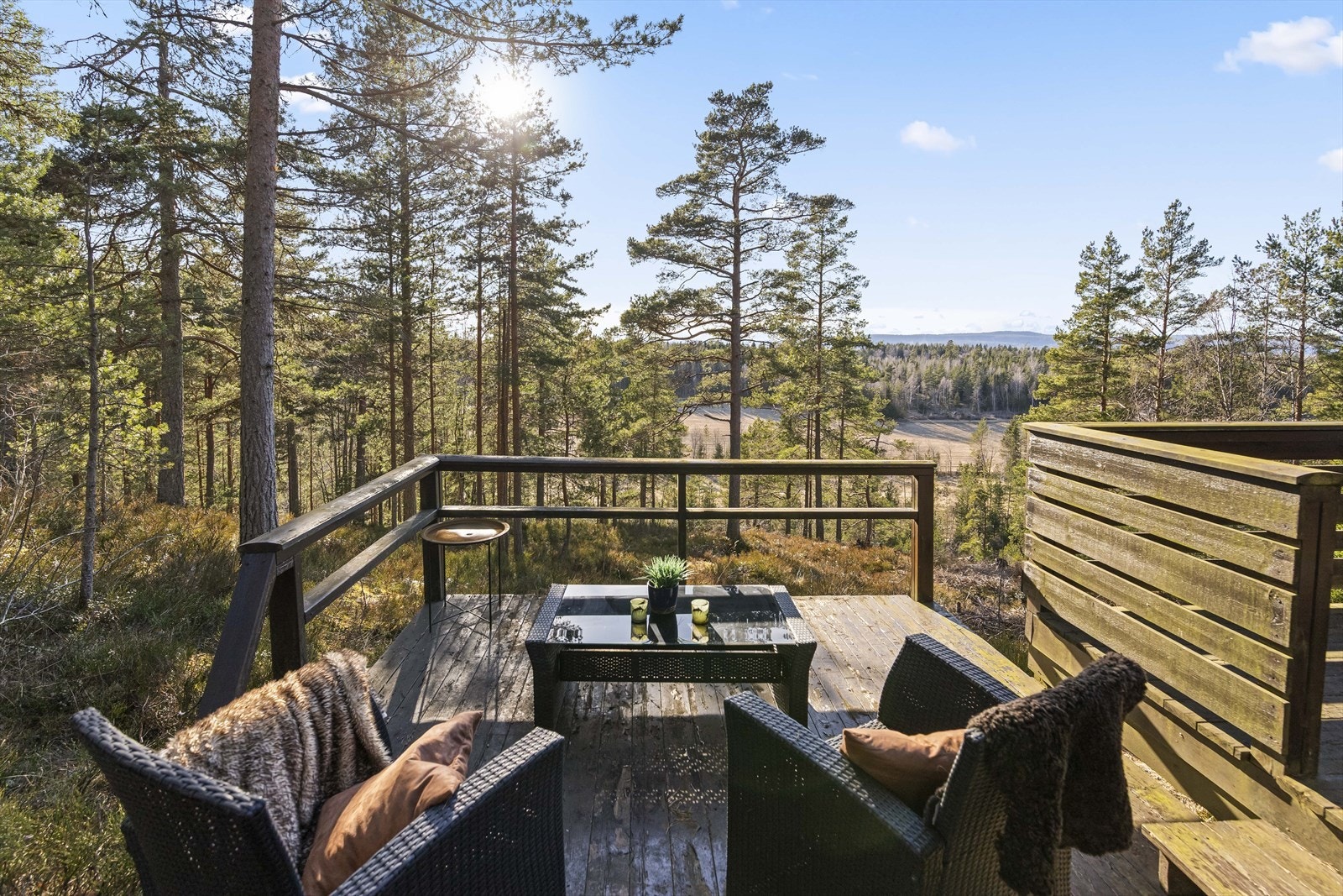 Her har du flere utesoner som er perfekt etter hva du ønsker. Galleribilde