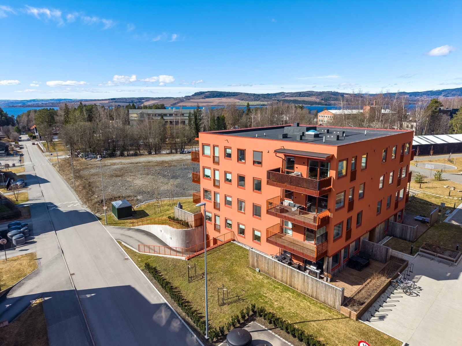 Dronefoto Galleribilde