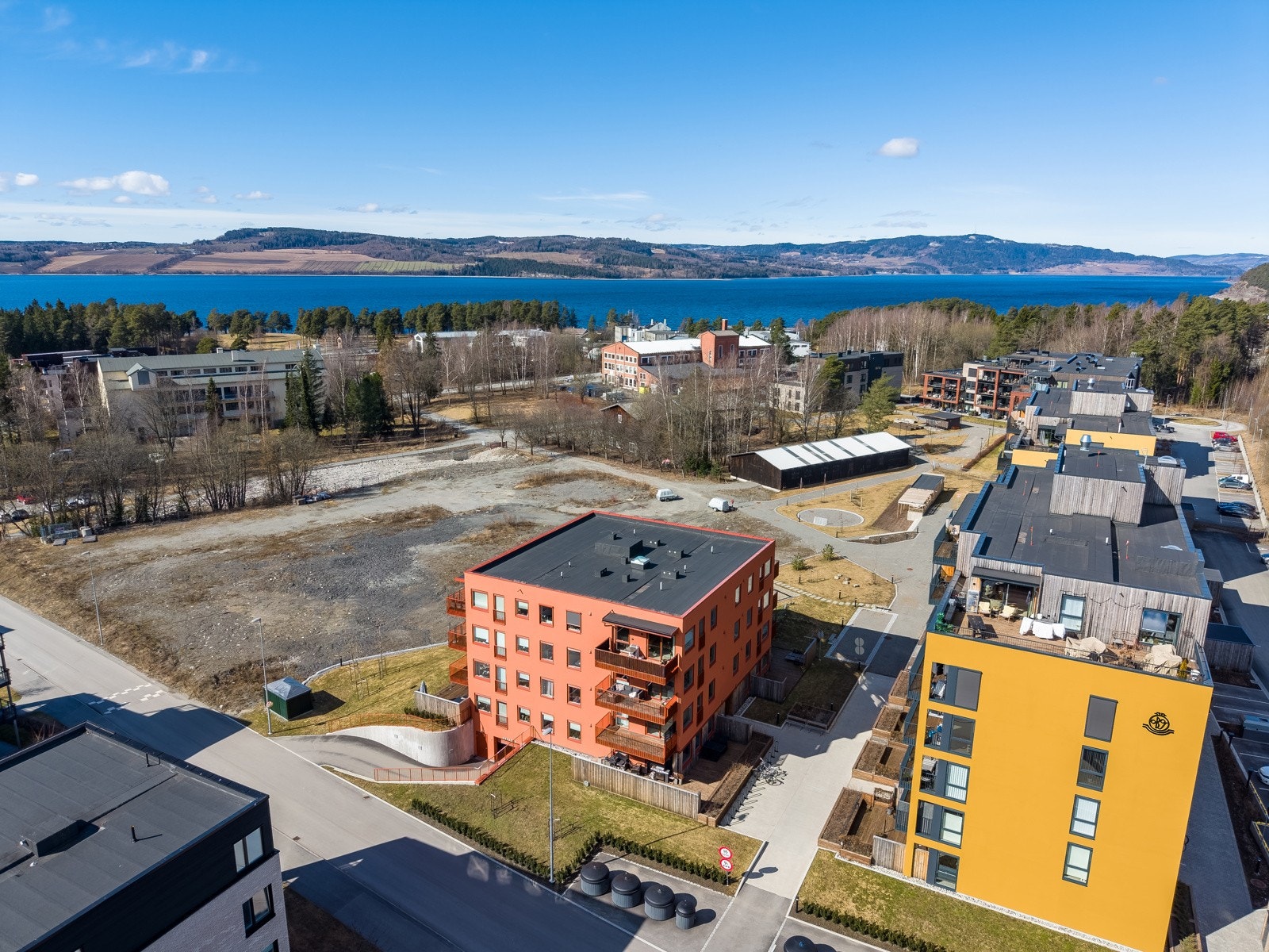 Dronefoto Galleribilde