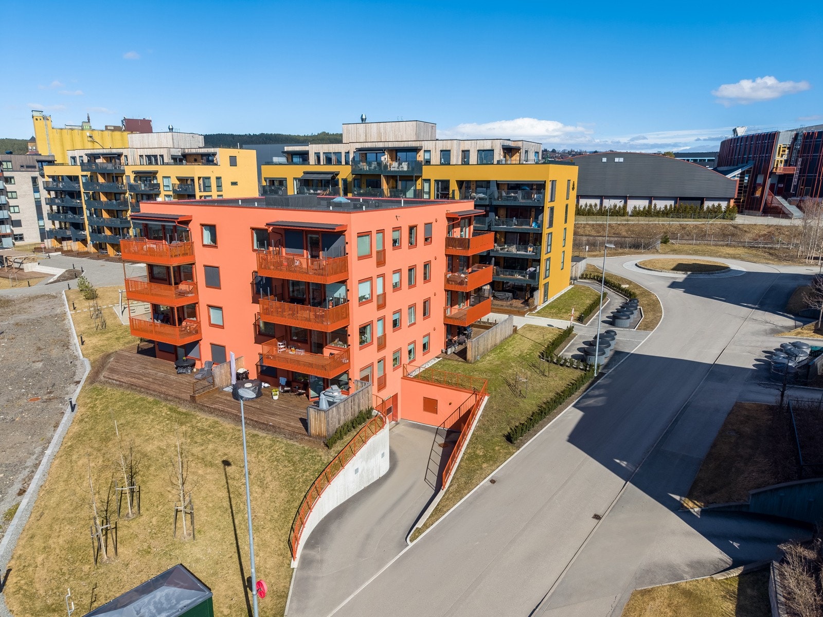 Dronefoto Galleribilde