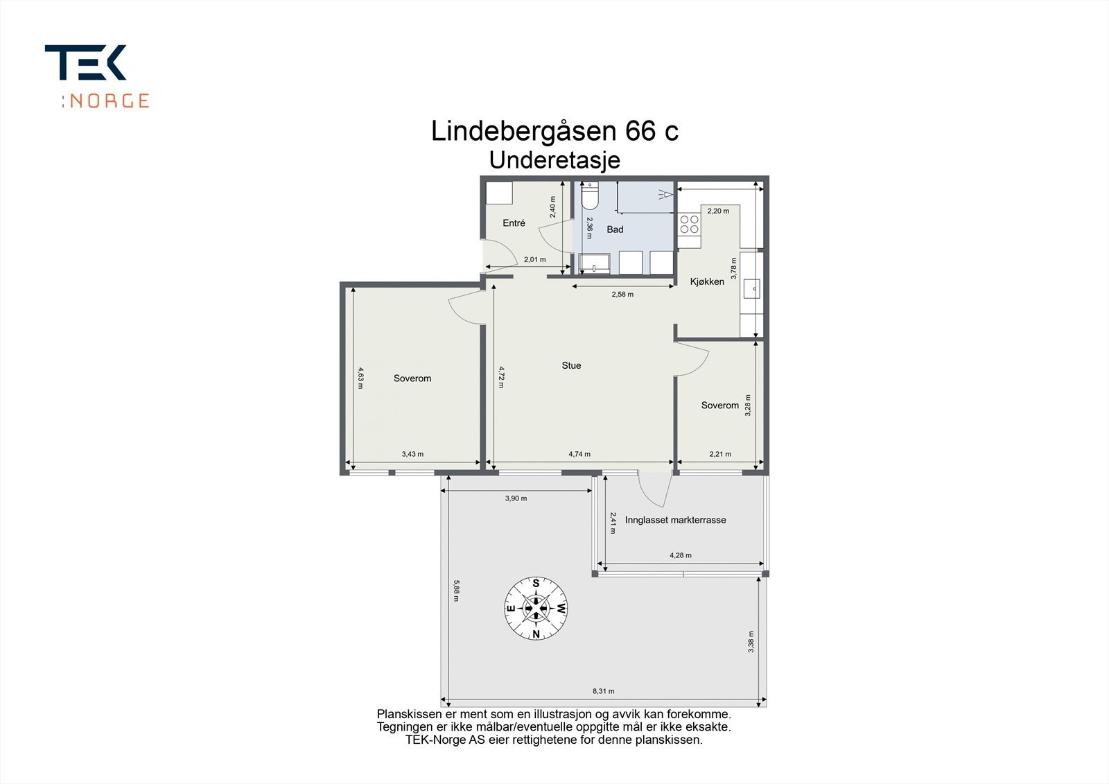 Plantegning. Galleribilde