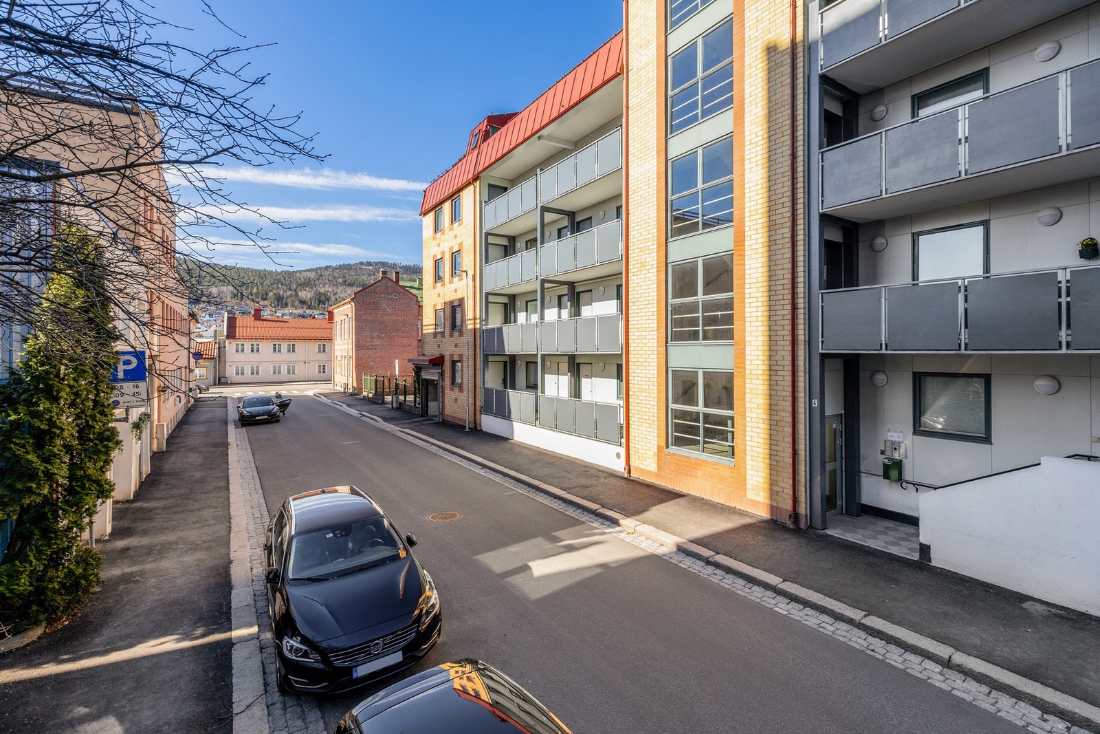 Inngangsparti/fasade Galleribilde