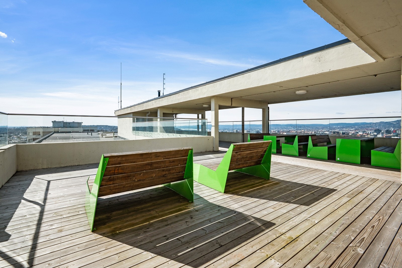 Felles takterrasse Galleribilde