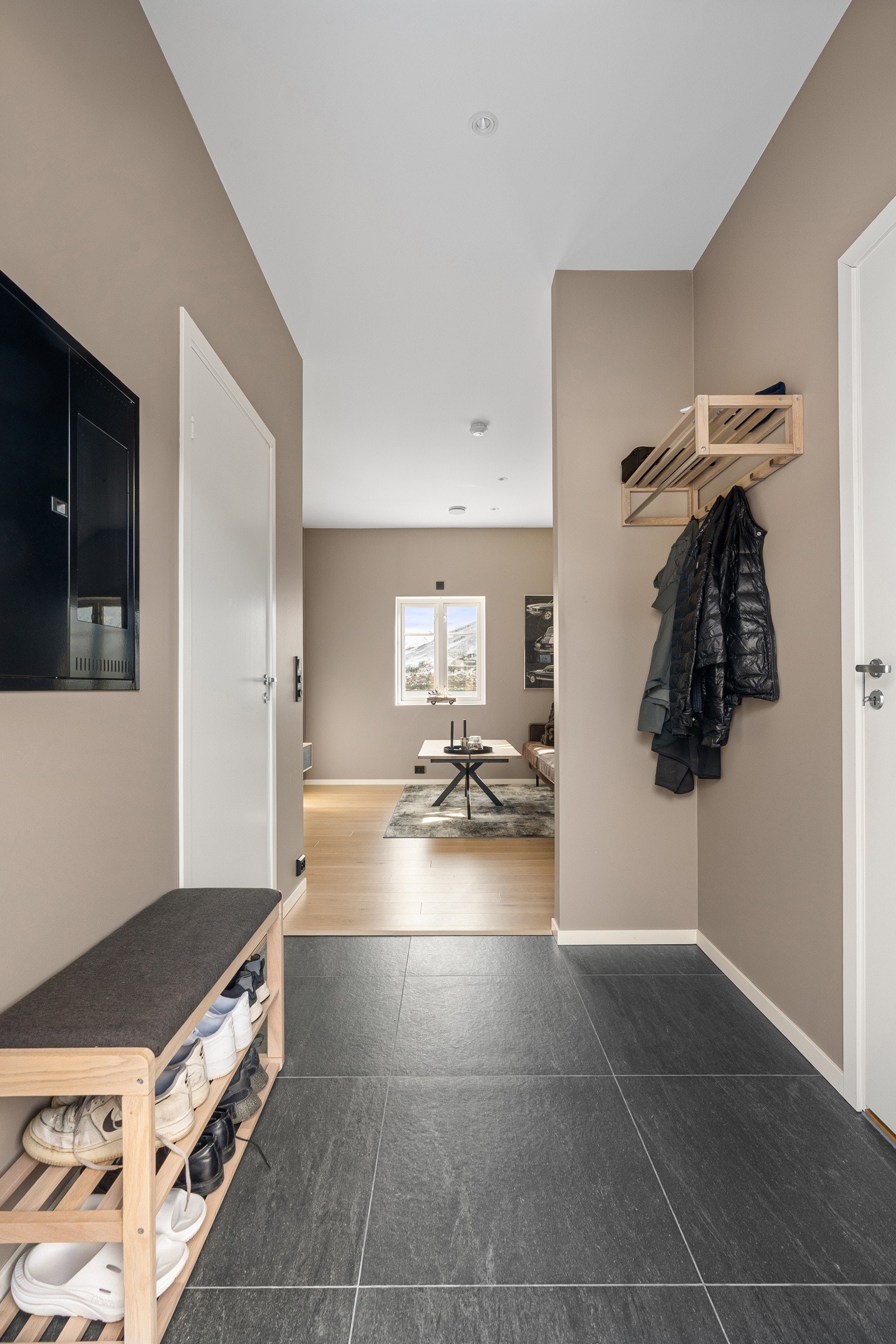 Leiligheten ligger i 2.etasje.