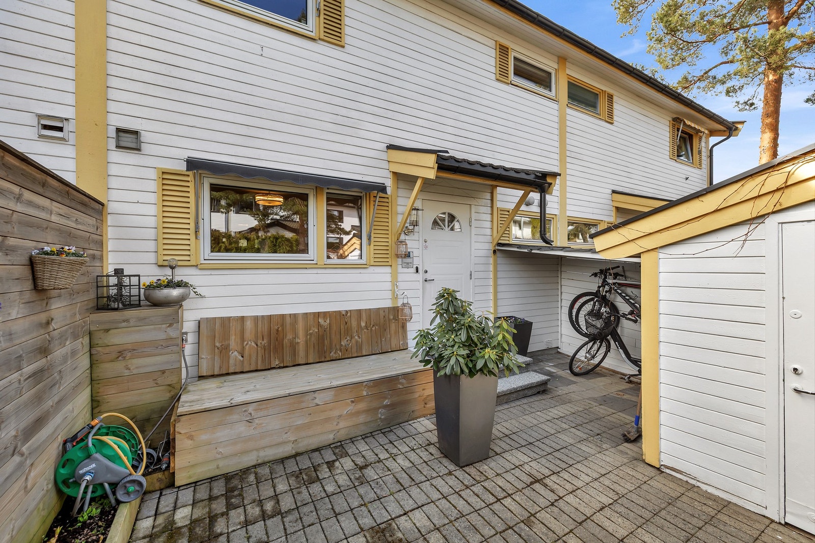 Innbydende inngangsparti Galleribilde