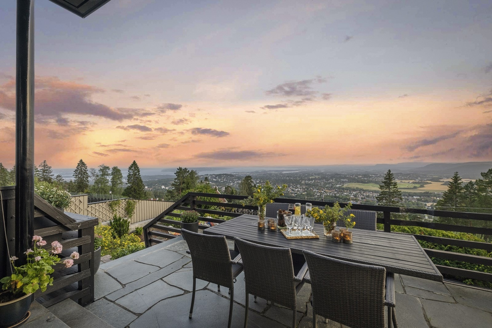 Kveldsstemning Galleribilde