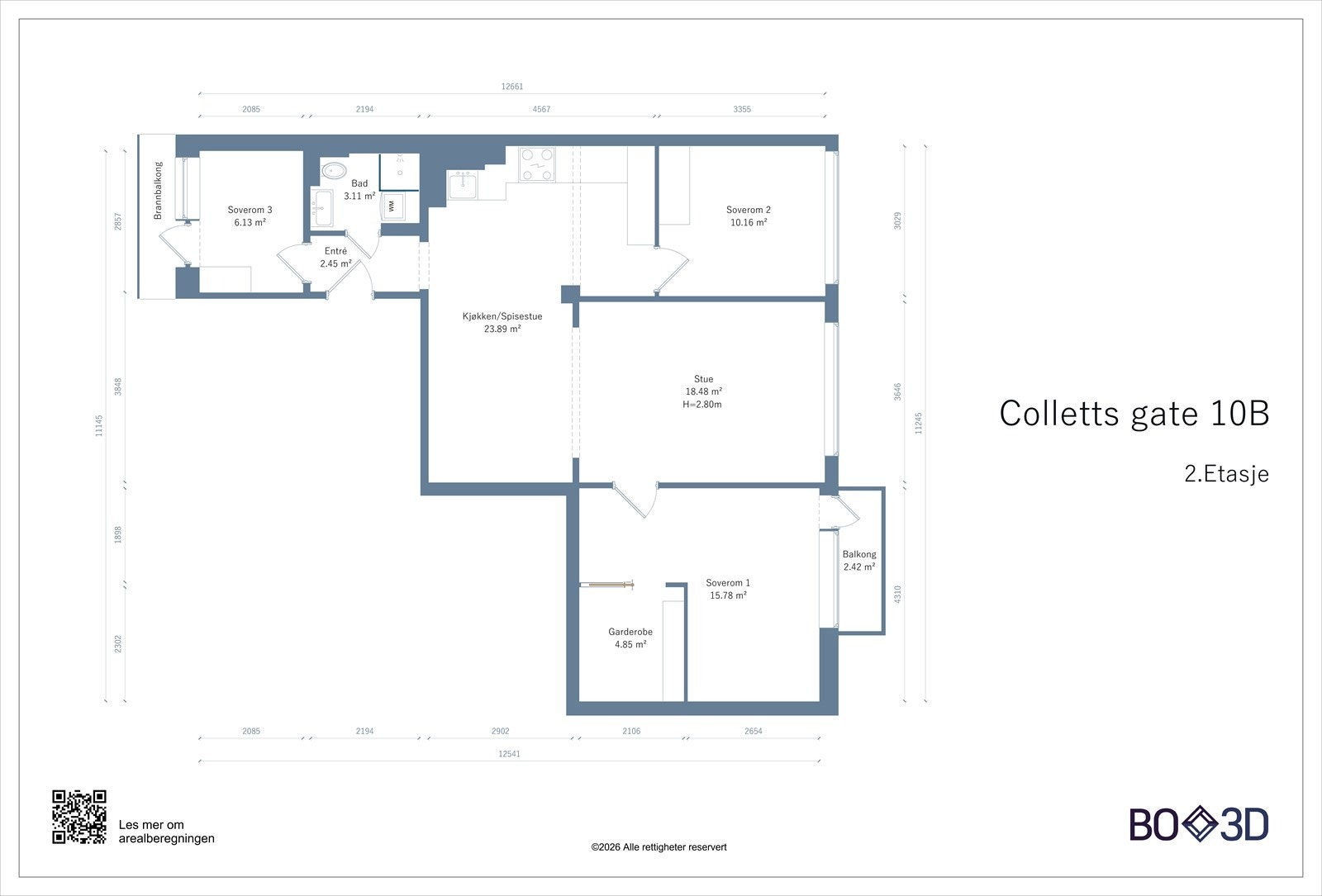 Plantegning. Galleribilde
