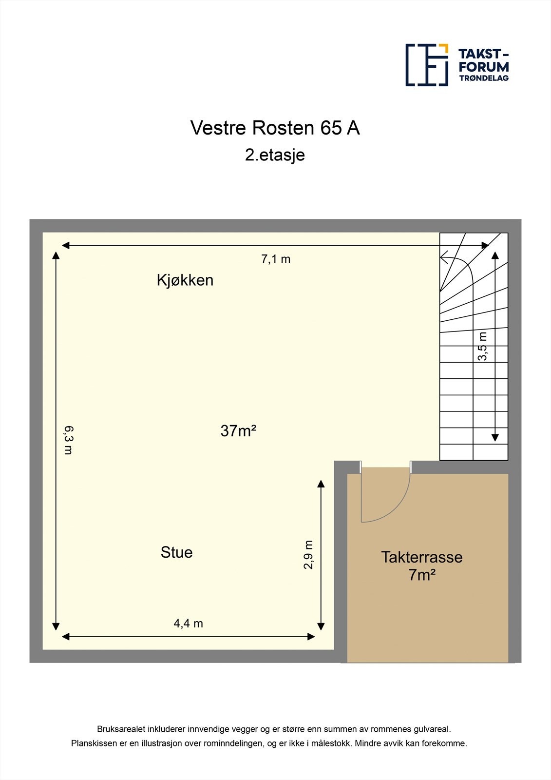 Planskisse 2. etasje. Galleribilde
