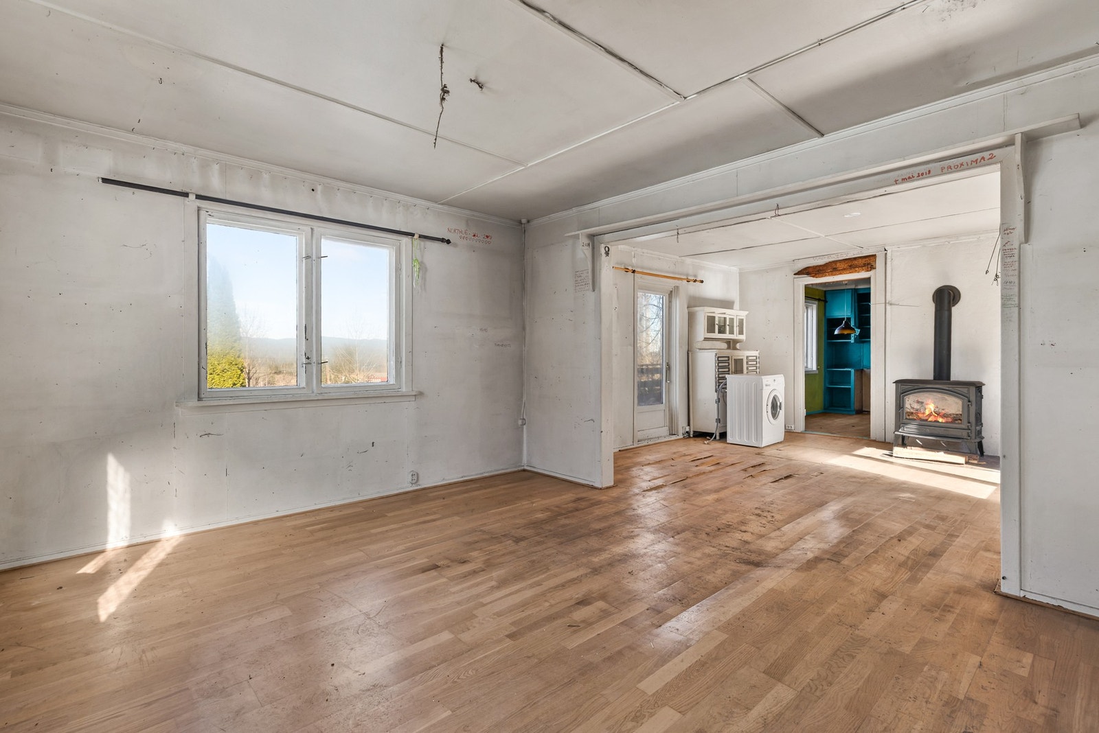 Her er det god plass til sittegrupper Galleribilde