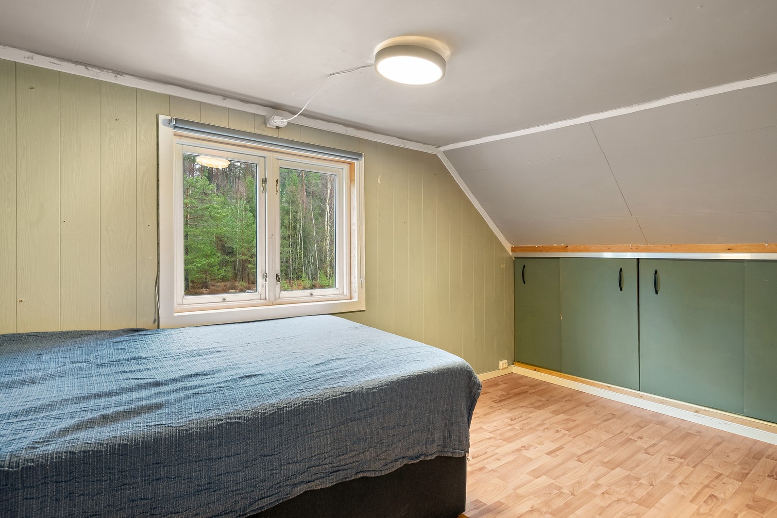 Rom innredet som soverom. Galleribilde