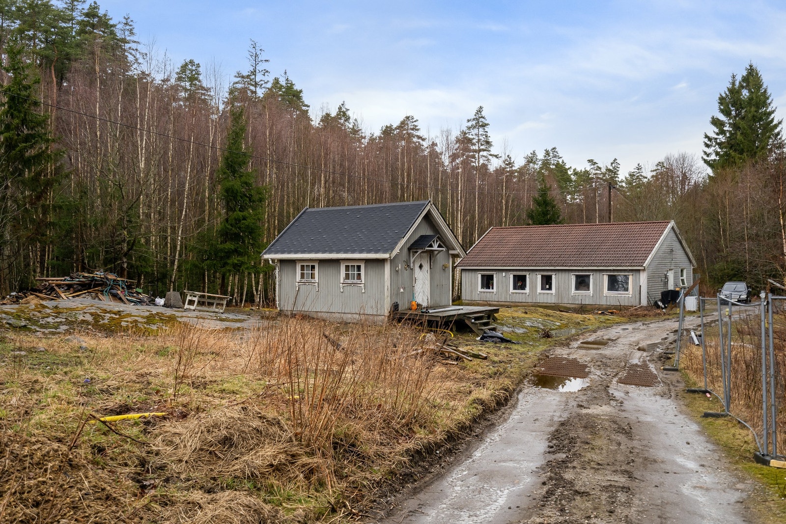 Velkommen til Skomakerveien 18, også kalt "kårboligen". Galleribilde