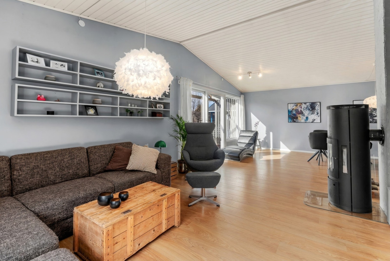 Tv-stue. Galleribilde