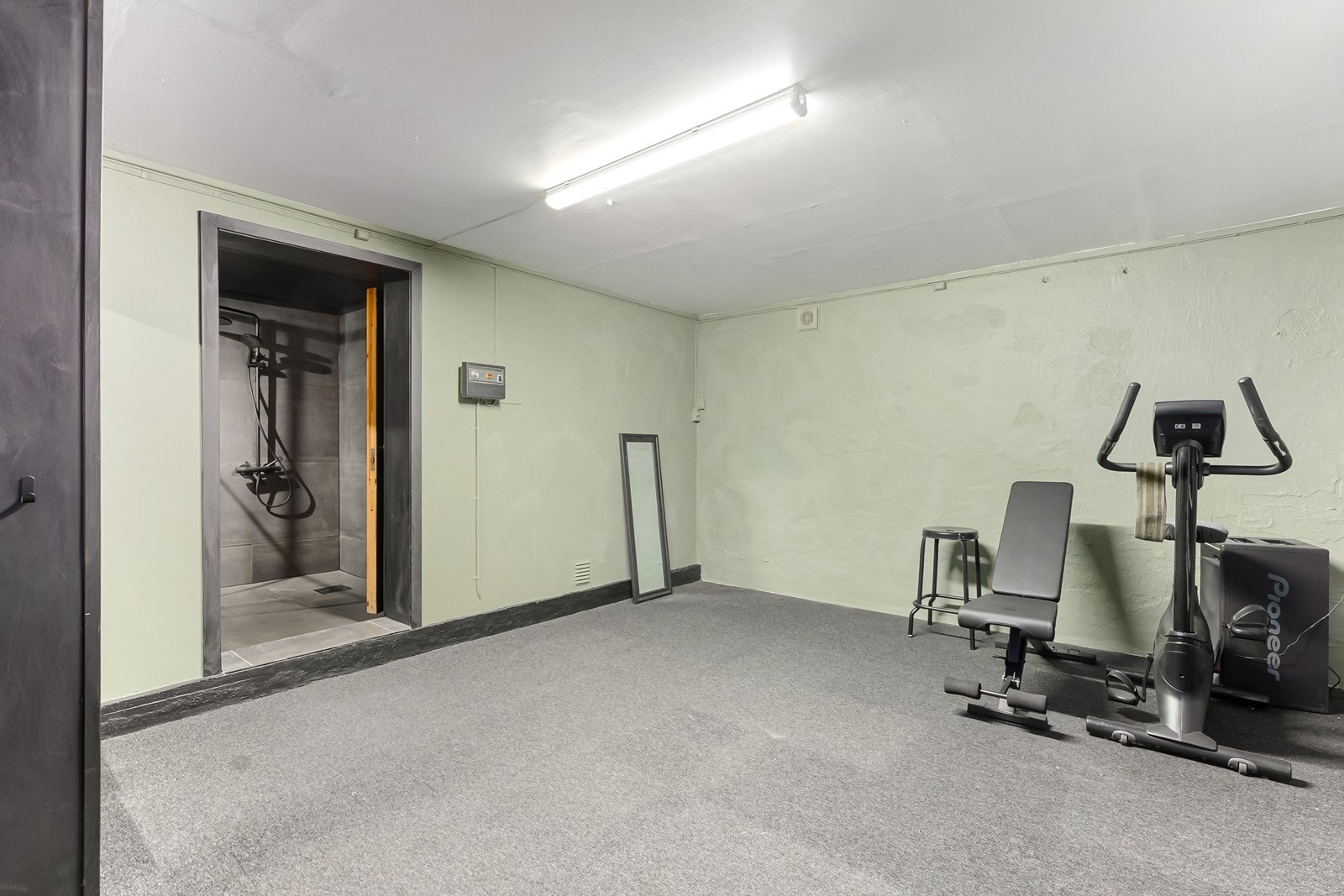 Bod i dag innredet som treningsrom Galleribilde