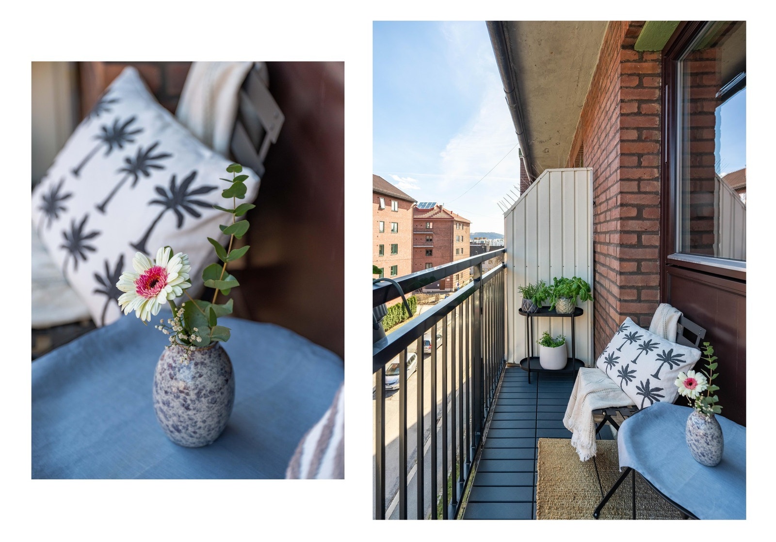 Det gir plass til hyggelige utemøbler. Galleribilde