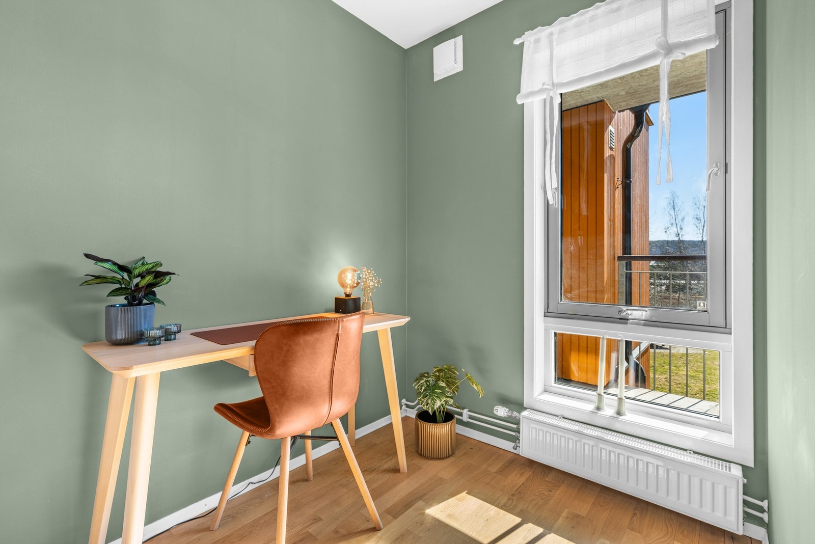 Rommets størrelse tillater mange muligheter. Galleribilde