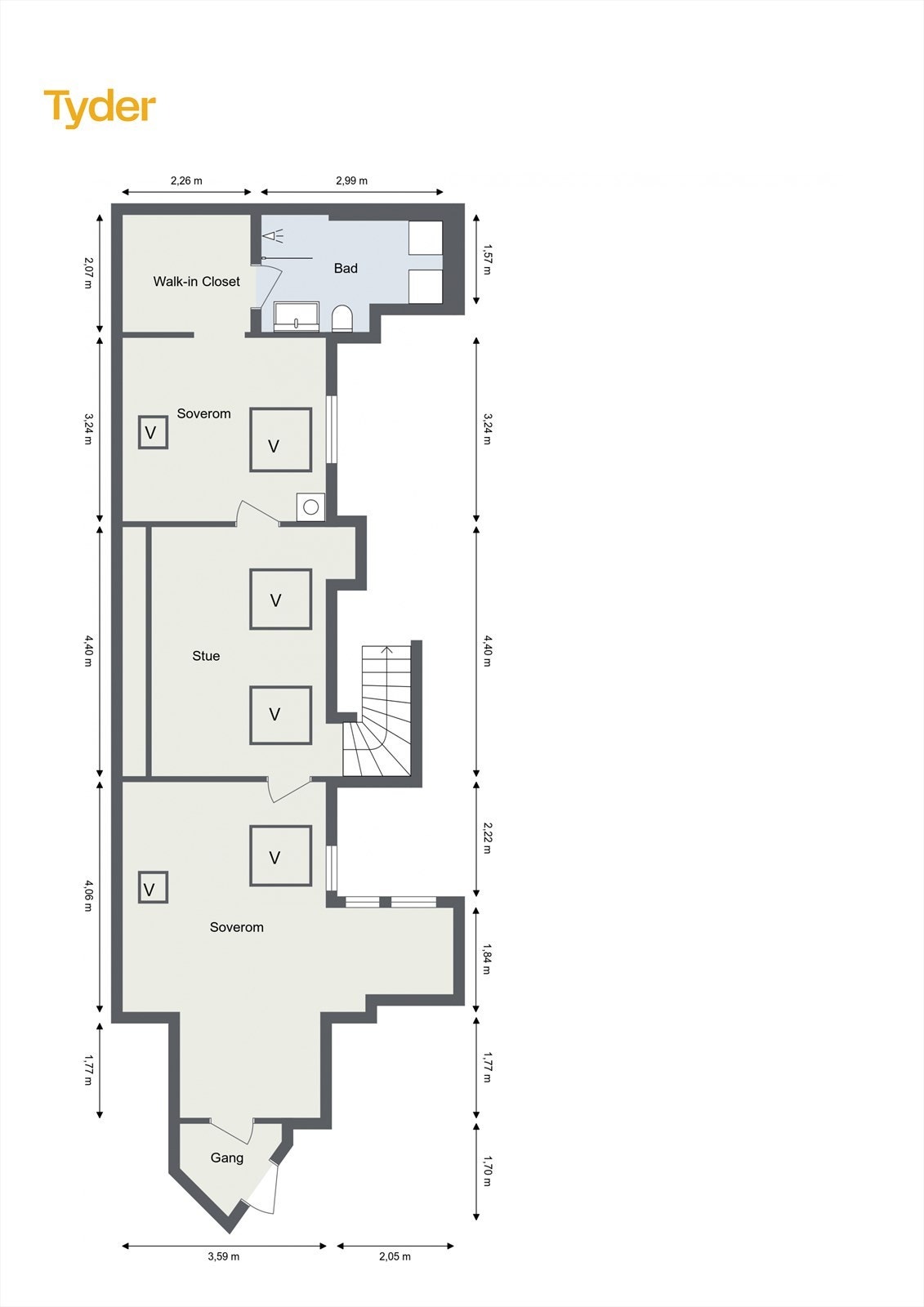 Loftsetasje Galleribilde
