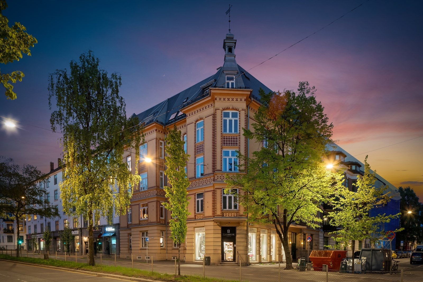 Fasade - Klassisk bygård fra 1900-tallet Galleribilde