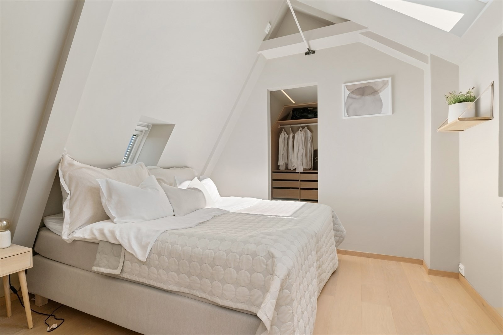 Romslig hovedsoverom Galleribilde