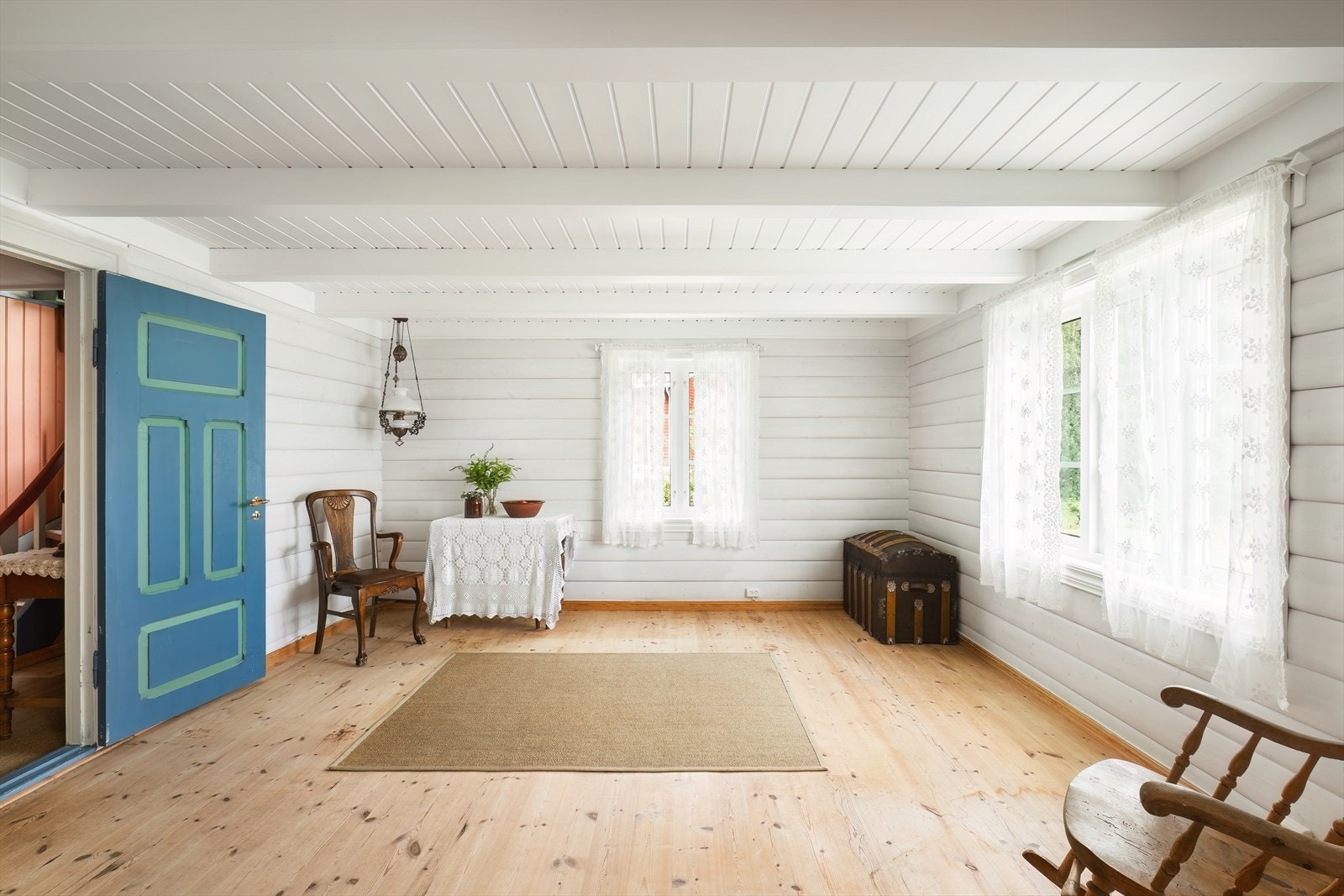 Våningshuset er fra 1900, men er betydelig modernisert de senere årene Galleribilde