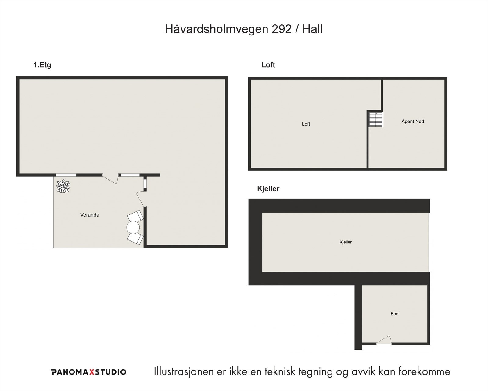 Plantegning - Låve Galleribilde