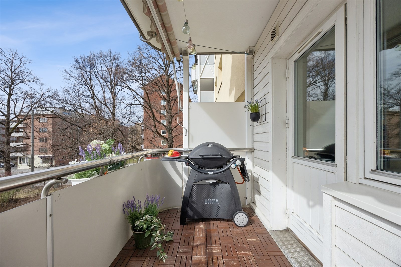Plass til gass-eller elektriskgrill. Galleribilde