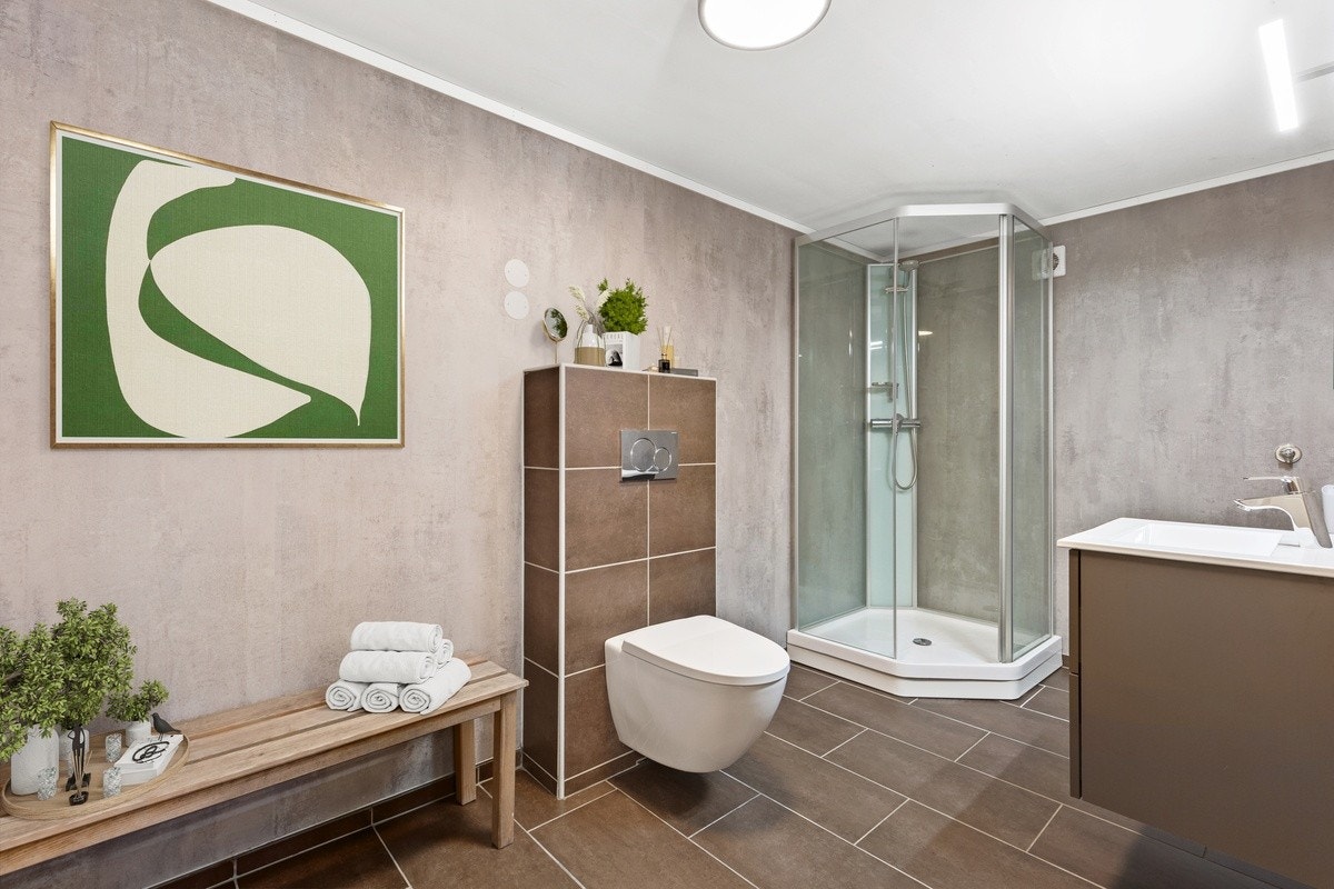 Stort og romslig bad. Galleribilde