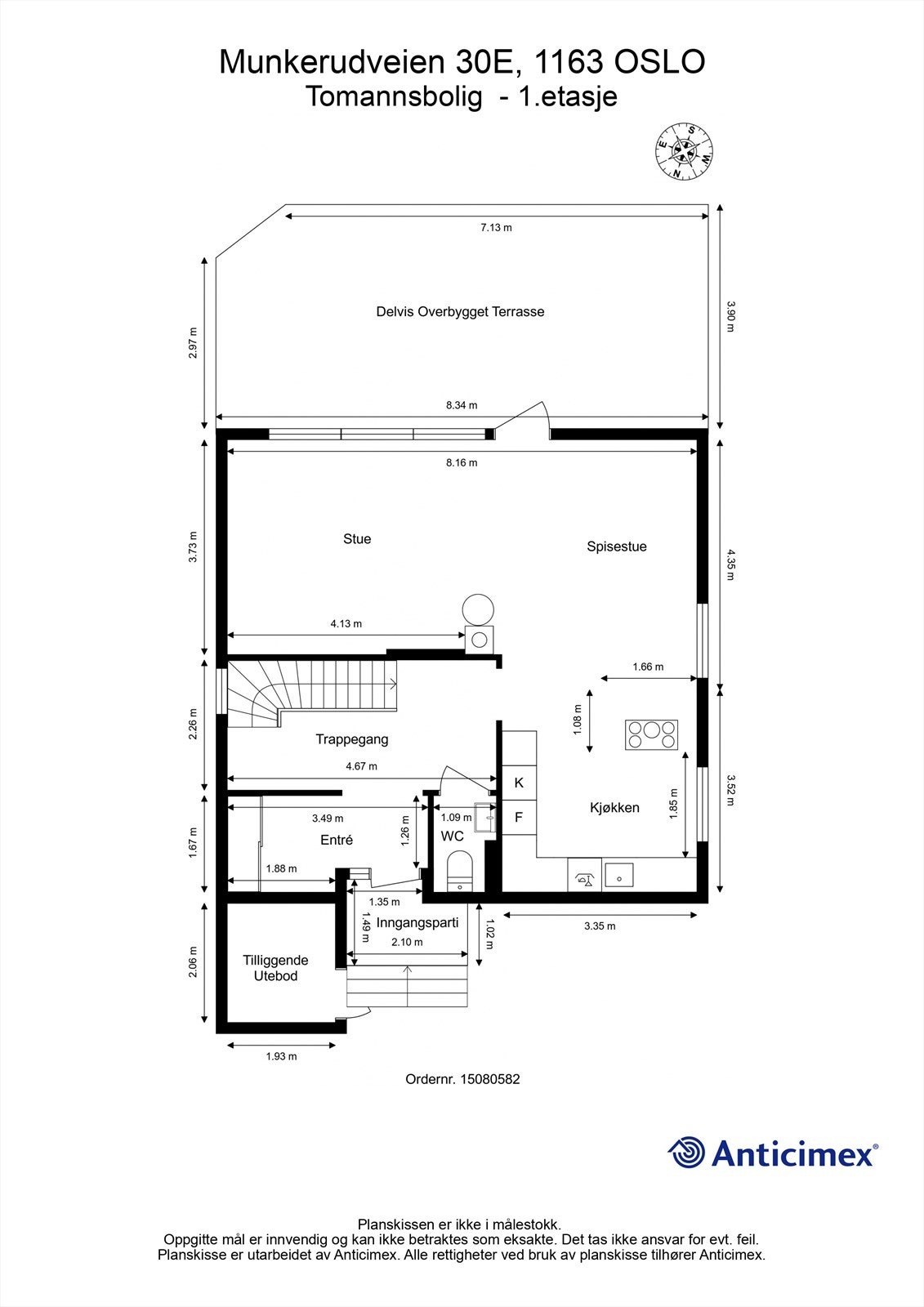 Plantegning - 1. etasje Galleribilde
