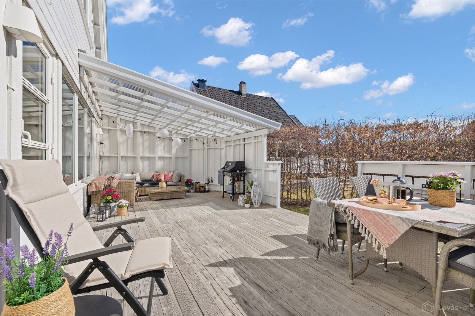 Solrik terrasse Galleribilde