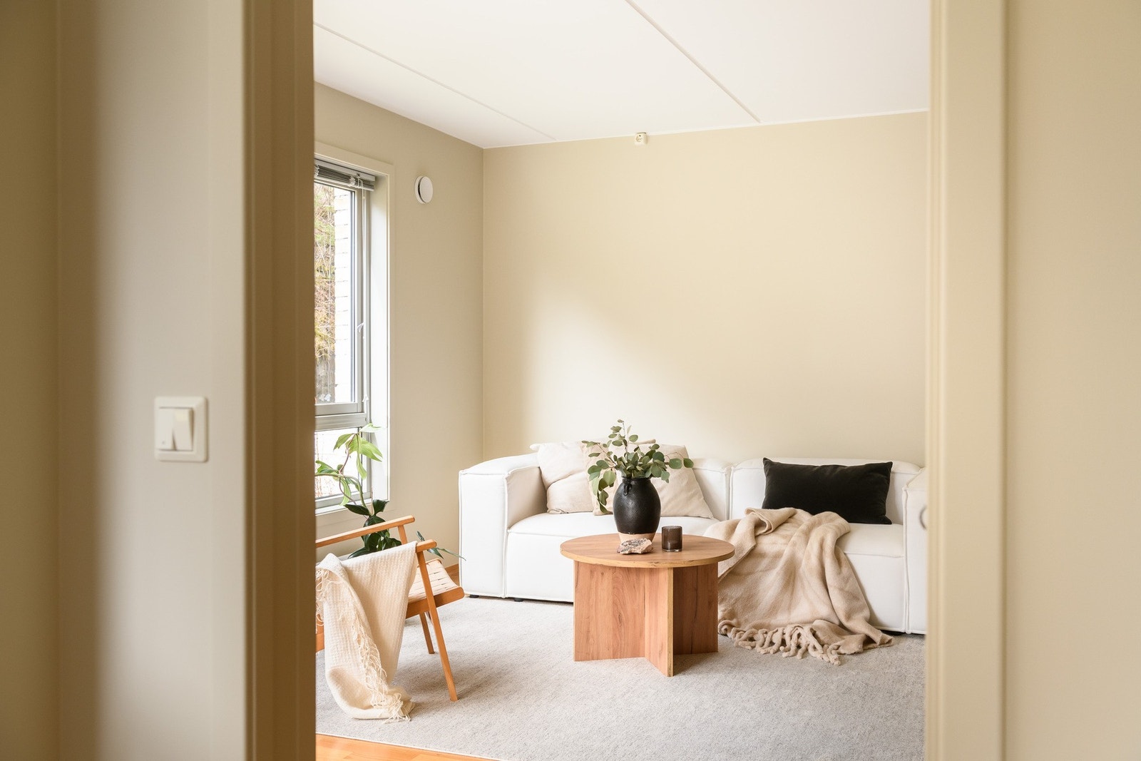 God plass til tv-titting i stuen. Galleribilde