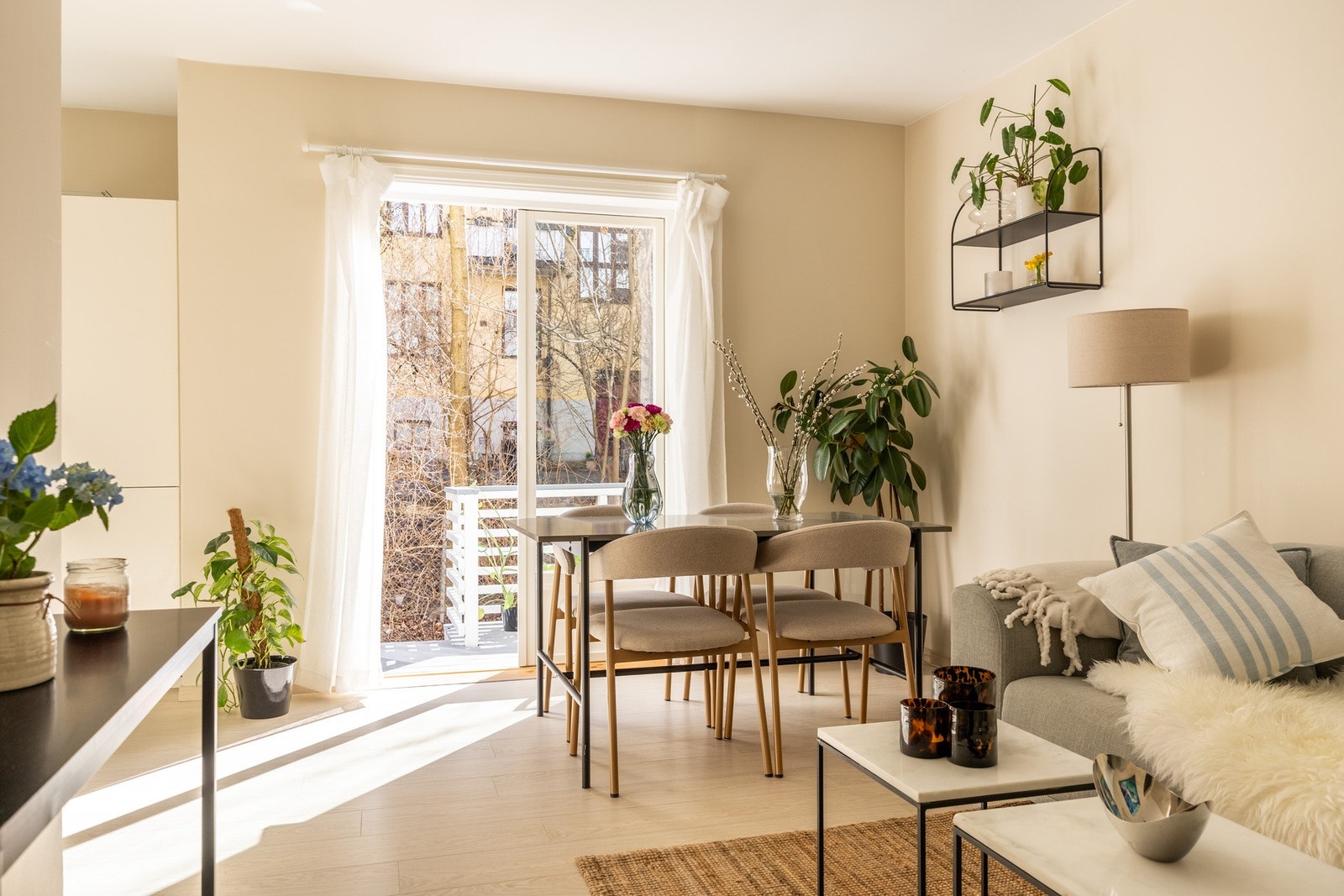 Det er god plass til å innrede i ulike soner. Galleribilde
