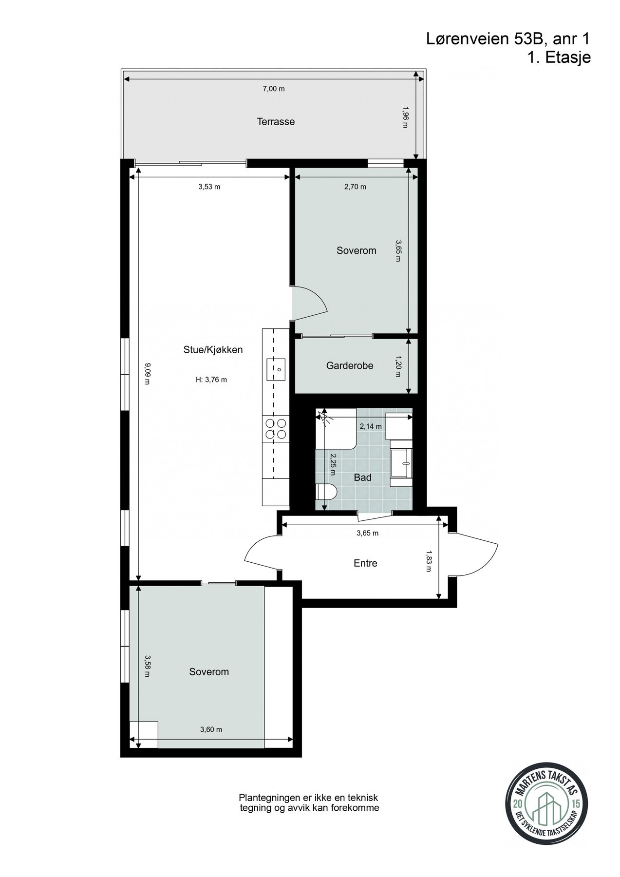 - Plantegning - Galleribilde